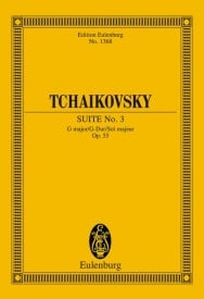 Tchaikovsky: Suite No. 3 G major Opus 55 CW 30 (Study Score) published by Eulenburg